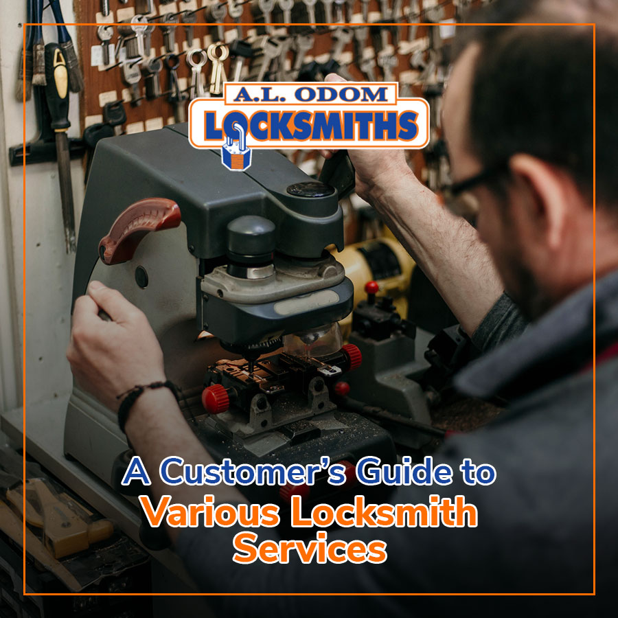 A Customer’s Guide to Various Locksmith Services