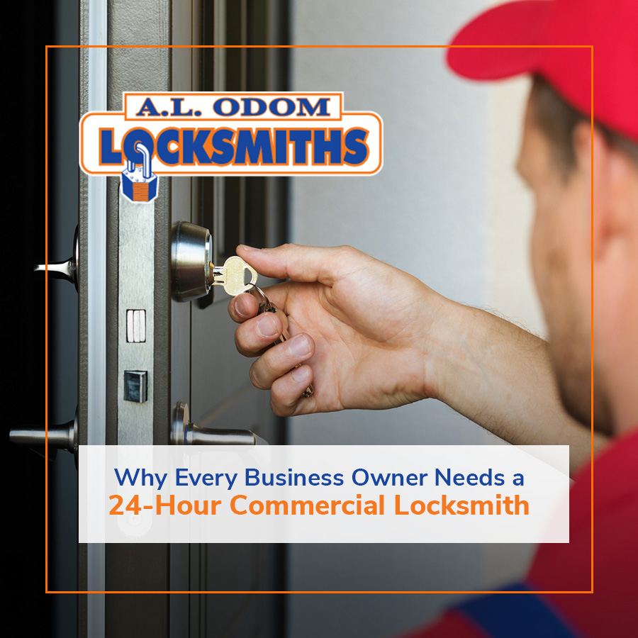 Why Every Business Owner Needs a 24-Hour Commercial Locksmith