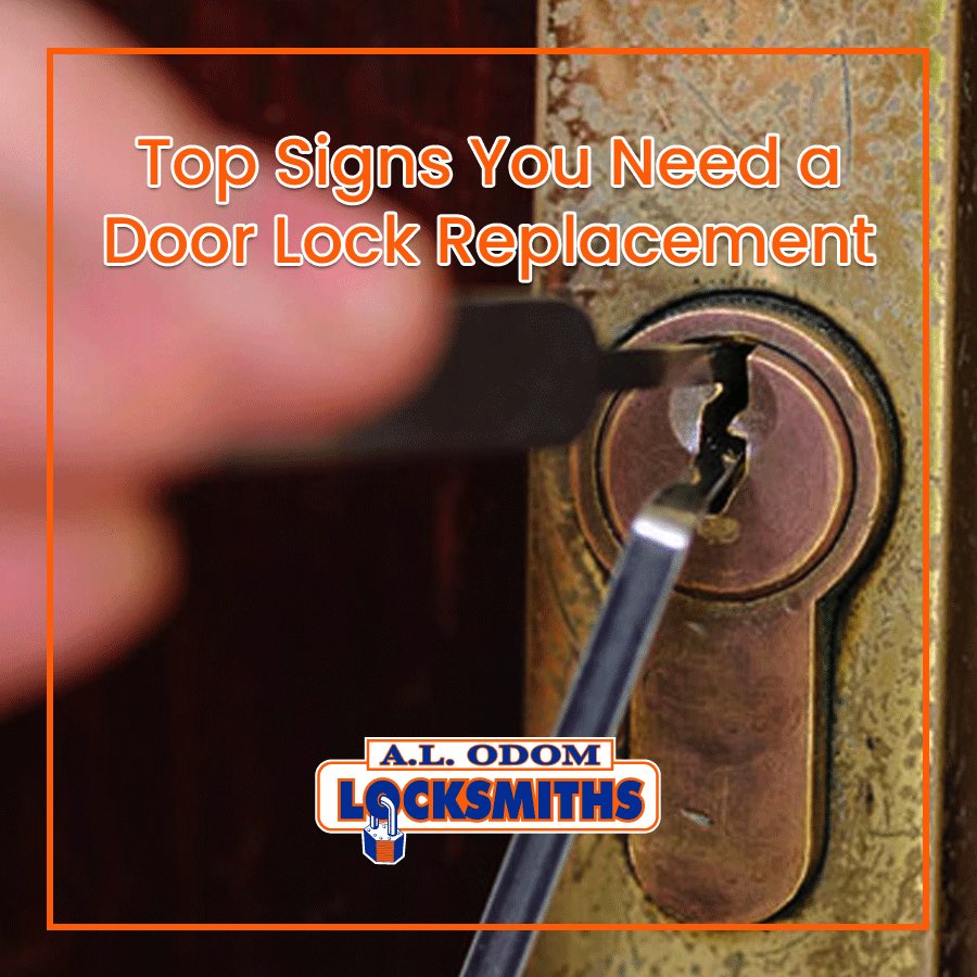 Top Signs You Need a Door Lock Replacement